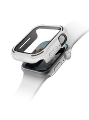 Odolný kryt na Apple Watch UNIQ Torres s tvrzeným sklem 44mm - bílý - iSTYLE CZ