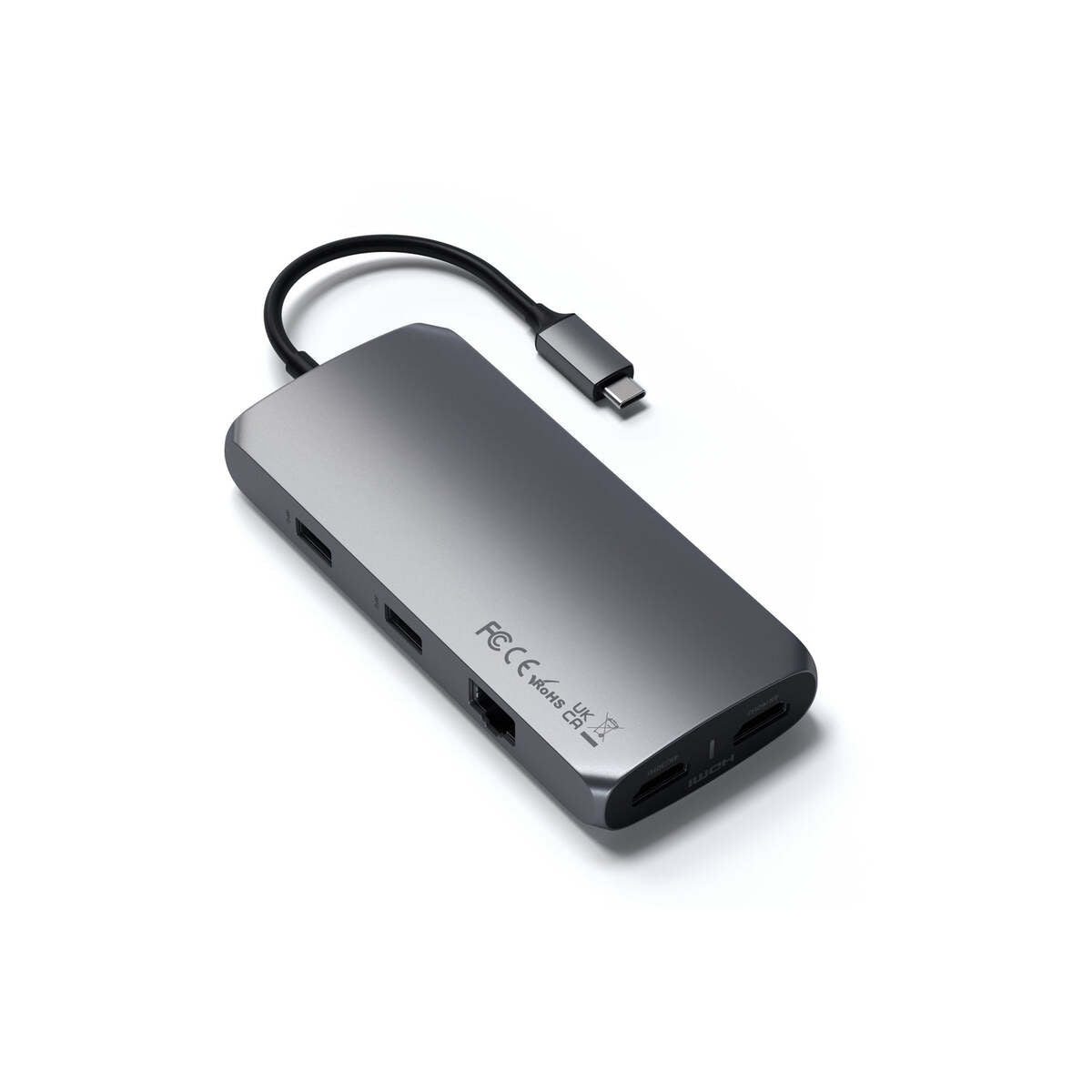 Hliníkový USB-C HUB MX Satechi - vesmírně šedý - iSTYLE CZ