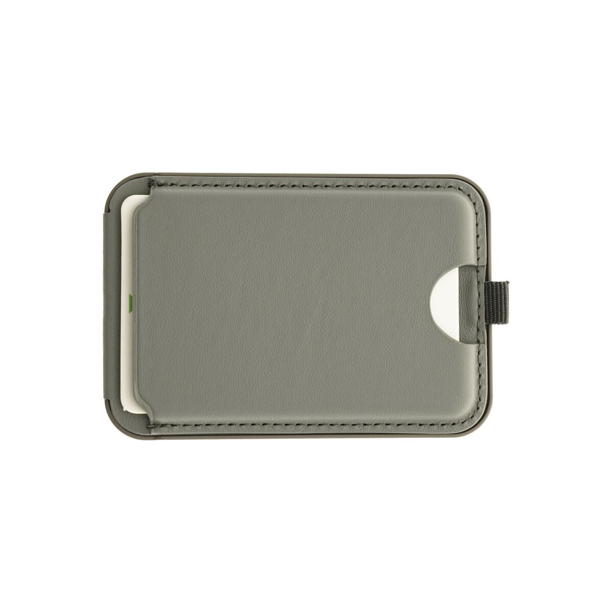 Skládací kožená MagSafe peněženka Dviced s podstavcem – šedá - iSTYLE CZ